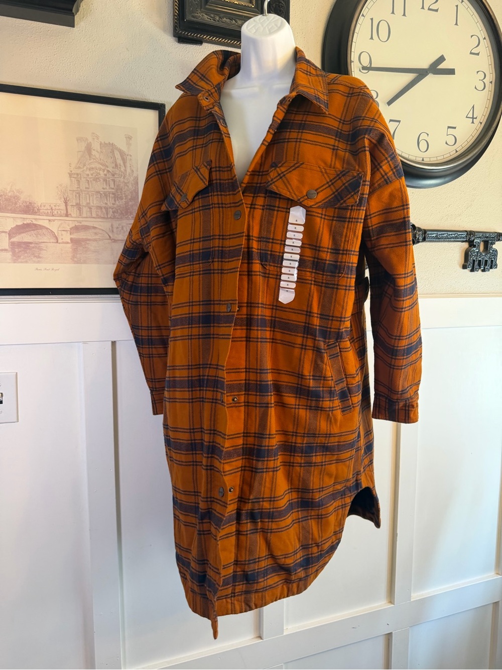 Duluth Lined Plaid Jong Jacket XL NWT k490
